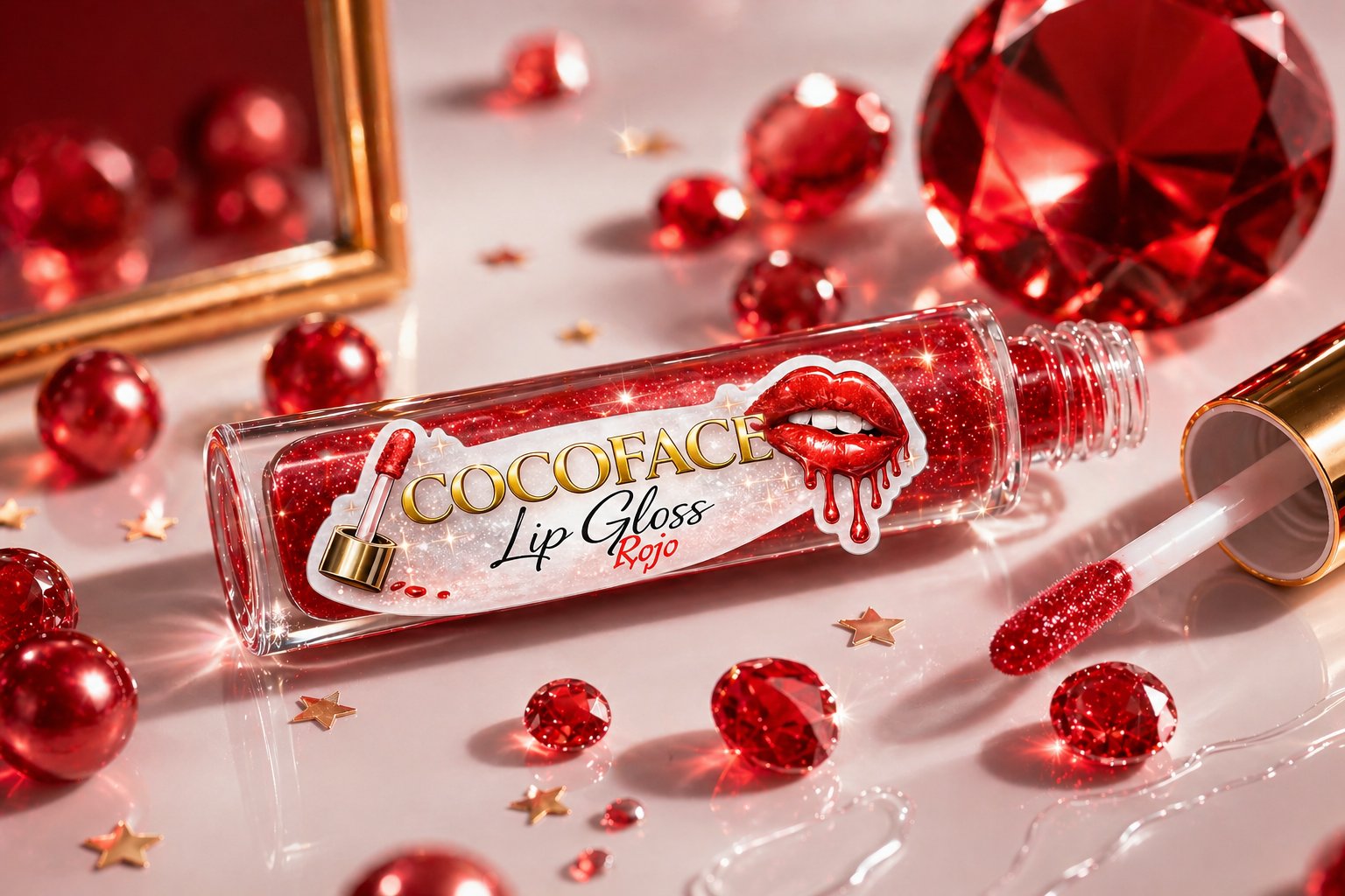 Lip Gloss Rojo